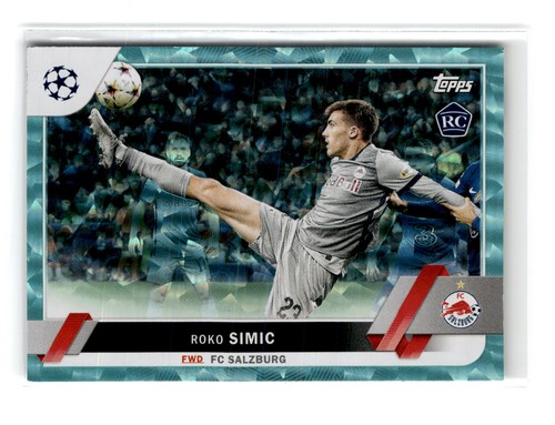 Roko simic 2022 topps uefa - simic, 2022-23